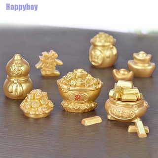 (Happybay) อุปกรณ์เสริมเรซิ่น สีทอง สําหรับเรือ Diy