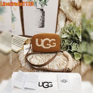 UGG JANEY CROSSBODY REAL SHEEP LEATHER Bag​  ของแท้​  ราคาถูก