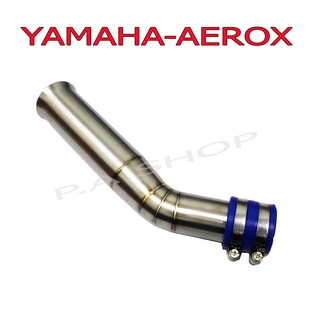 A ปากแตรเรือนลิ้นเร่งเลสลายคอตรงสำหรับรถ YAMAHA-AEROX เกรด10A