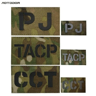 แผ่นป้ายสะท้อนแสง ลายพราง AFSOC TACP PJ IR Velcro Felt สําหรับติดตกแต่งปลอกแขน