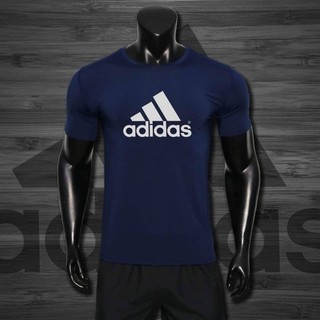 adidas เสื้อยืดแขนสั้นออกกำลังกาย