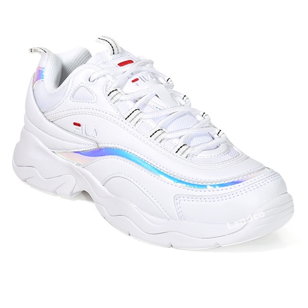 Fila ฟิล่า รองเท้าผ้าใบ รองเท้าลำลอง UX Ray Prism 1RM01148 WHT(2990) |  Shopee Thailand