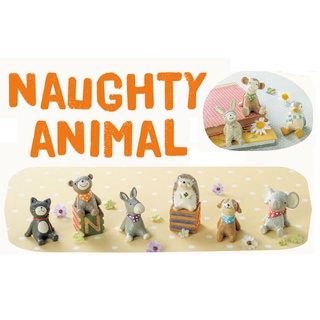 Maruwa Trade Japan Naughty Animal Mascot - โมเดล สัตว์ กระต่าย ลิง แมว เพนกวิน หมี หมา มารูวา เทรด เจเปน ของ ตกแต่งบ้าน