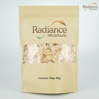 Coconut Chips, Dried 90g, Radiance Wholefoods