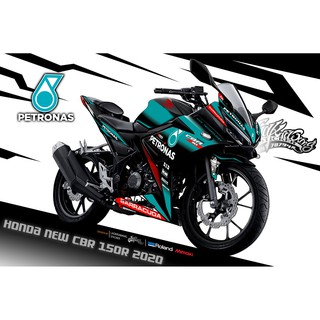 สติ๊กเกอร์แต่งลายรถ Honda Cbr 150 2019 ลาย PETRONAS