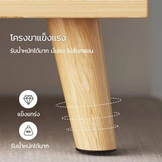 DUDEE โต๊ะเครื่องแป้งสไตล์มินิมอลสำหรับนั่งพื้น สามรถถอดกระจกออกเป็นโต๊ะเขียนหนังสือได้