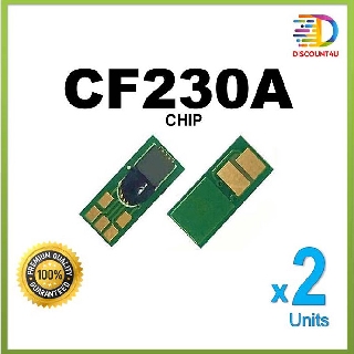 Discount4U **Pack 2** CHIP Tone HP CF230A for HP Pro M203dndw M227d M227sdn