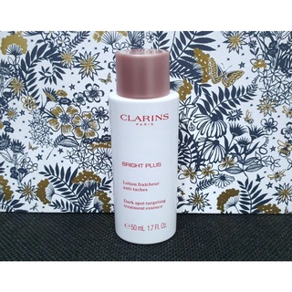 ทรีทเมนต์เอสเซนส์เพื่อผิวกระจ่างใส แท้💯%Clarins Bright Plus Dark spot targeting treatment essence 50ml. มีฉลากไทย