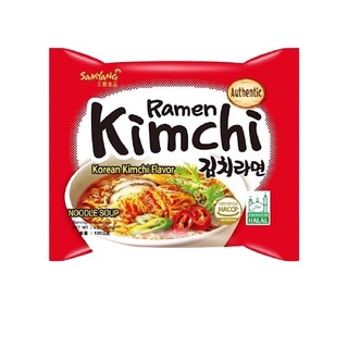 Samyang Korean Kimchi Flavor Ramen ซัมยัง ราเม็งกึ่งสำเร็จรูปรสกิมจิ 120 กรัม