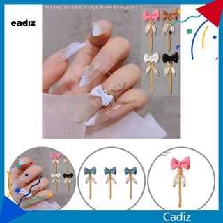 Cadi จี้พู่โซ่ ไม่จางหาย สําหรับตกแต่งเล็บ