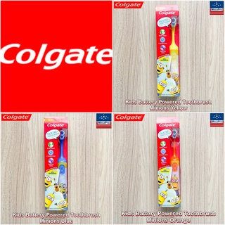 Colgate® Kids Battery Powered Toothbrush Minion คอลเกต แปรงสีฟันแบตเตอรี่ สำหรับเด็ก