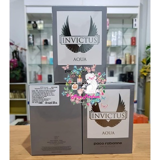 Paco Rabanne Invictus Aqua 2018 Eau De Toilette For Men 100 ml. ( กล่องซีล ป้ายไทย )..