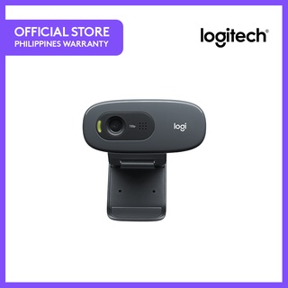 Logitech C270 HD Webcam,HD 720P/30fps,การสนทนาทางวิดีโอ HD แบบไวด์สกรีน,การแก้ไขแสง HD,ลดเสียงรบกวน