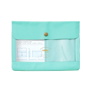 General Purpose Case (nahe) A6 Mint / ซองอเนกประสงค์ ขนาด A6 สีมิ้นท์ (HDF083-MT)