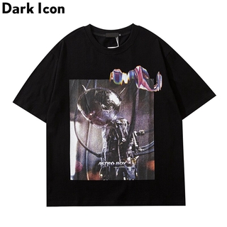 【Hot】Dark Icon Astro Boy T-shirt Men Summer Round Neck Hipster Tshirts for Men Cotton Tee Shirts Streetwe KmAv