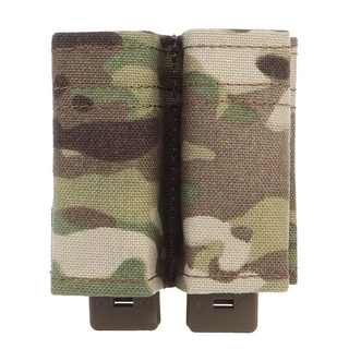 Idogear กระเป๋านิตยสารยุทธวิธี แบบคู่ 9 มม. พร้อมช่องใส่แข็ง MG-F-04