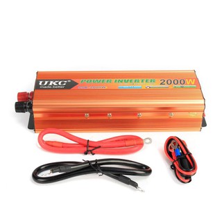 เครื่องแปลงไฟ 12v เป็น 220 v Car inverter(2000w)