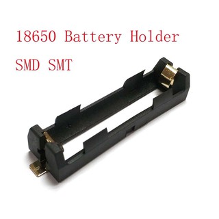 18650 แบตเตอรี่เซลล์ Holder Smd Smt Bronze Pins กล่องเชลล์