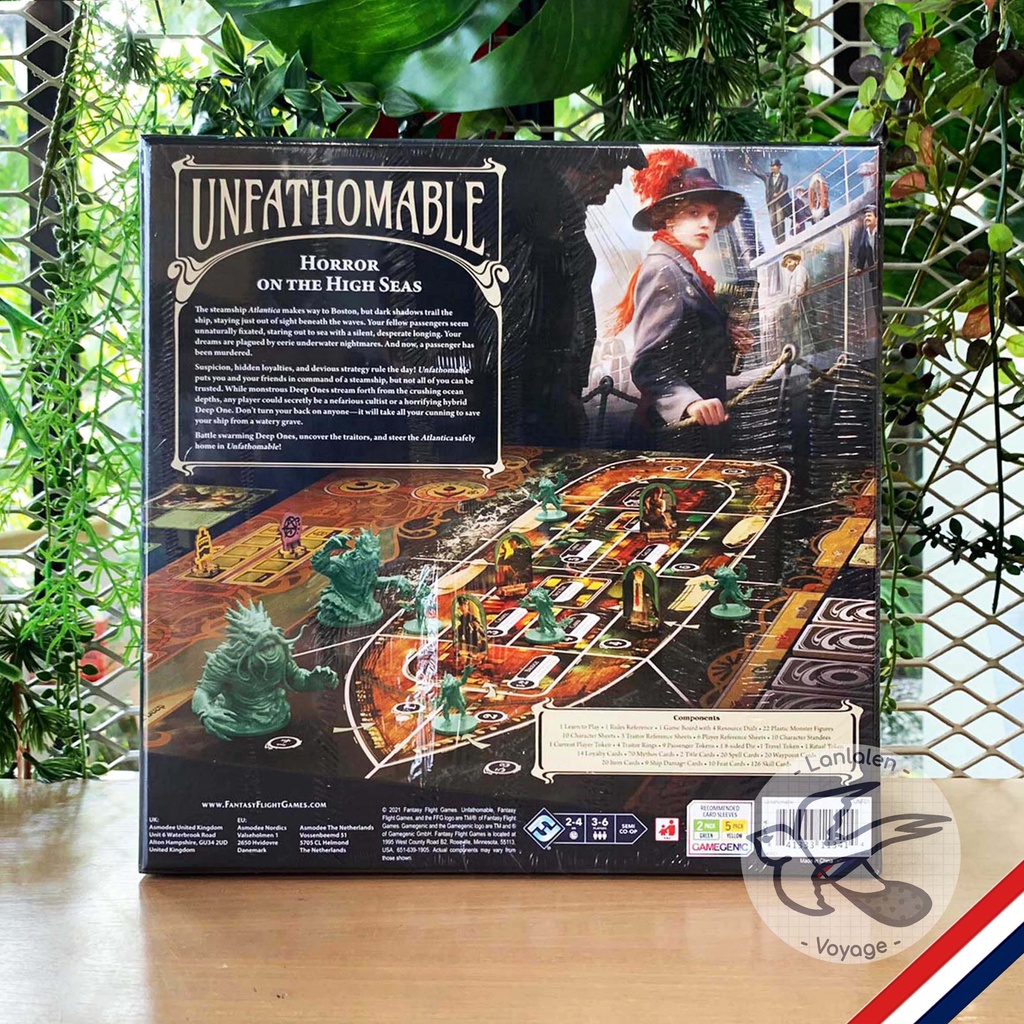 Unfathomable / From the Abyss Expansion แถมคู่มือภาษาไทยและห่อของขวัญฟรี [Boardgame]