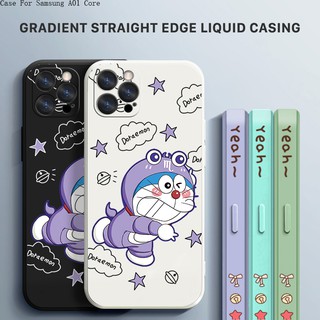 Compatible With Samsung Galaxy A52 A52S A70 A72 A01 Core 5G สำหรับ Case Doraemon Cat เคส เคสโทรศัพท์ เคสมือถือ