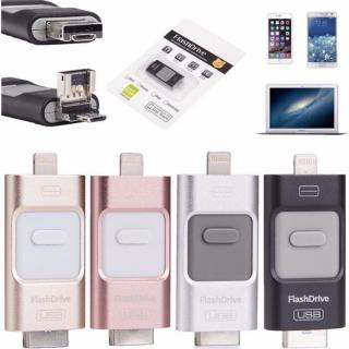 แฟลชไดร์ฟ USB OTG HD 256 GB 128 GB 64 GB 1 TB สำหรับ iPhone 13/12/11 pro max ipad