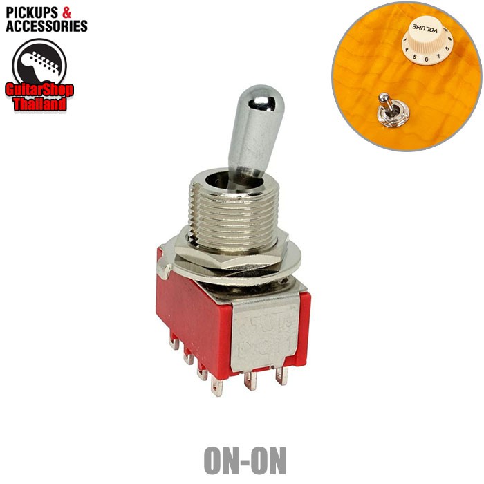 Guitar 2-Way Toggle Switch ON-ON