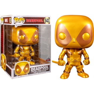 Funko Pop Deadpool Marvel Gold Exclusive 10 นิ้ว 543