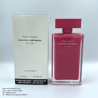 น้ำหอมแท้100% Narciso Rodriguez Fleur Musc for her edp 100ml Tester