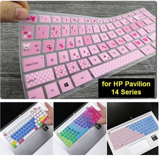 D.F.Silicone แป้นพิมพ์โน๊ตบุ๊ค 14 นิ้วสําหรับ Hp Pavilion 14 Series 14Q - Cs0001Tx I5-8250 U