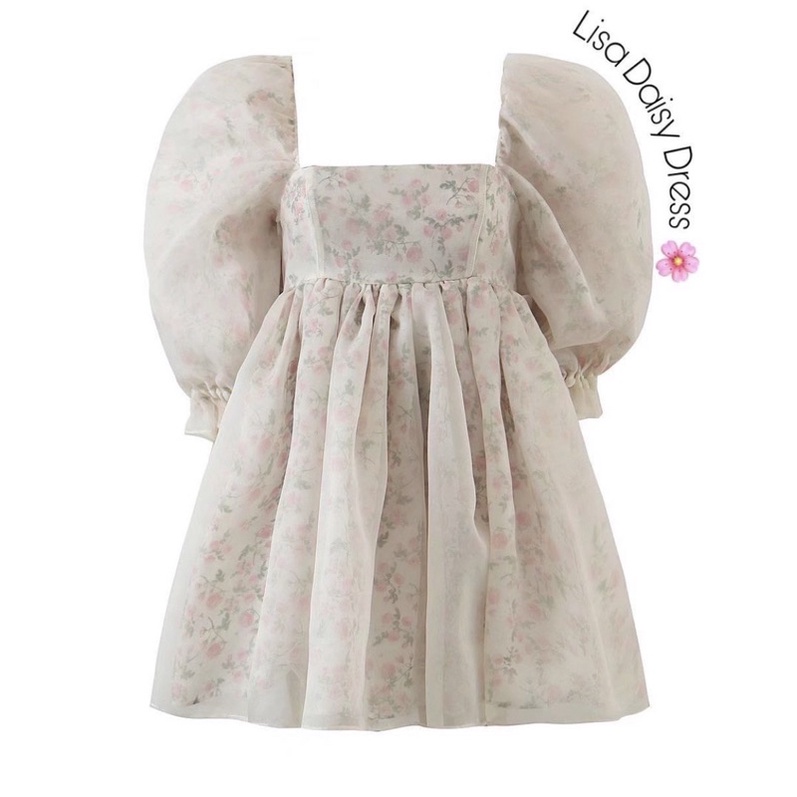 Mogwany พรี เดรสสุดคิ้ว ใส่ได้ 2 ด้าน Lisa Daisy Dress
