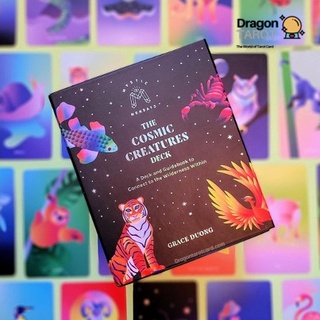 ไพ่ออราเคิล Mystic Mondays - The Cosmic Creatures Deck (ของแท้ 100%) สินค้าพร้อมส่ง ไพ่แท้, ร้าน Dragon TAROT