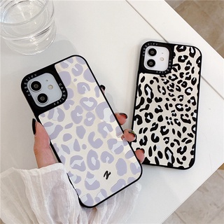 Casetify เคสป้องกันโทรศัพท์มือถือกระจก กันกระแทก พิมพ์ลายเสือดาว สําหรับ Samsung Note 20 Ultra S22 Plus S21 FE S20 A03S A04 A12 A13 A22 A23 A32 A33 A34 A52 A53 A54 A73