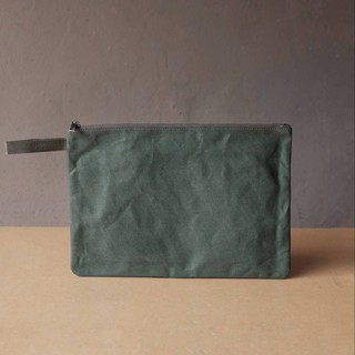 กระเป๋า A4 CLUTCH (green)