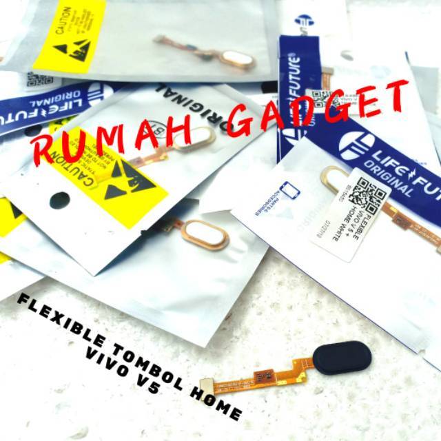 TOMBOL FLEXIBLE FINGER PRINT VIVO V5 V5S VIVO Y67 HOME FINGERPRINT ปุ่ม