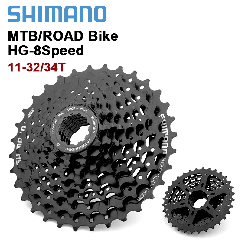Shimano MTB Sprocket Freewheel CS HG31 HG200 Cassette 7/8/9 ความเร็ว 11-32T 11-34T 12-28T 12-32T ชิ้นส่วนจักรยานเสือภูเขา