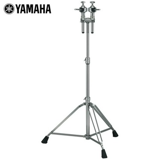 Yamaha® WS955A ขาตั้งทอมคู่ ขาตั้งกลองทอม แบบฐานสามขาตะเกียบ พร้อมขาเสียบกลองทอม ปรับสูงได้ 58 - 130 ซม. รองรับกลองทอมระ