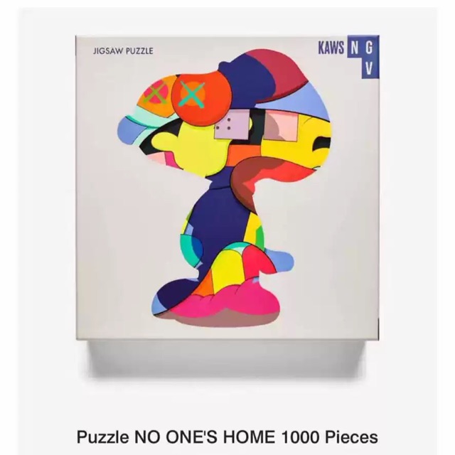Puzzle Kaws NGV Snoopy No one’s home stay steady setถูกที่สุด(พร้อมส่งมีจำนวนจำกัด‼️)