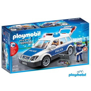 Playmobil 6920  City action Squad Car with Lights and Sound แอ็คชั่นฟิกเกอร์  ซิตี้แอคชั่น รถตำรวจ มีไฟ+เสียง