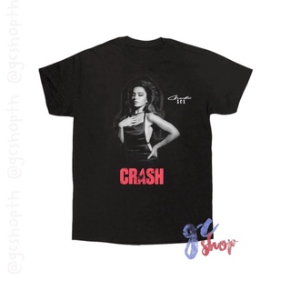 (พร้อมส่ง) Charli XCX - CRASH ALBUM BLACK T-SHIRT สินค้า official ของแท้