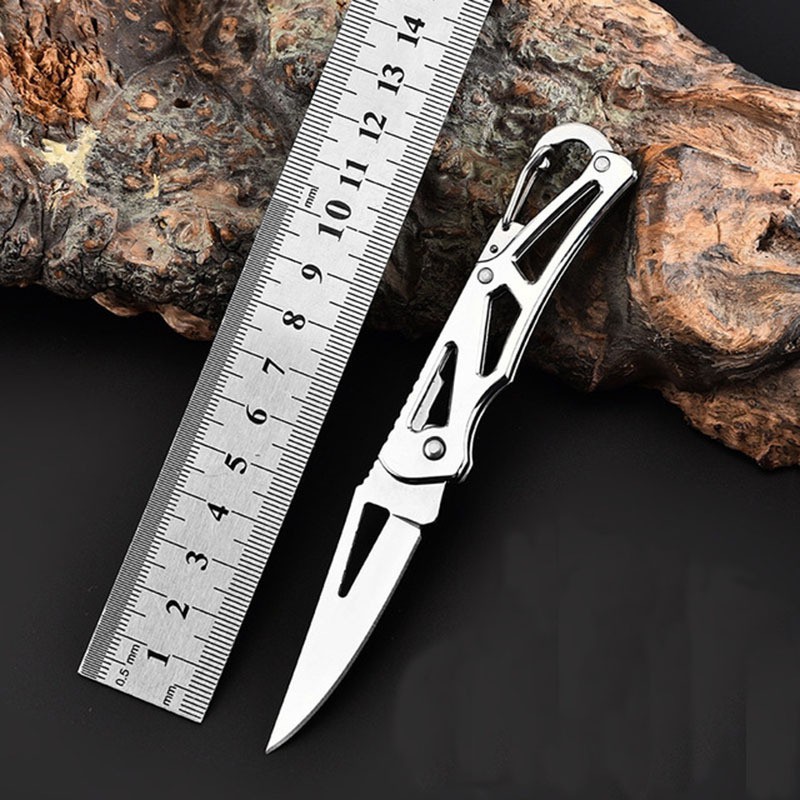 keychain knife มีดพับ พวงกุญแจ อุปกรณ์เดินป่า มีดยุทธวิธี EDC