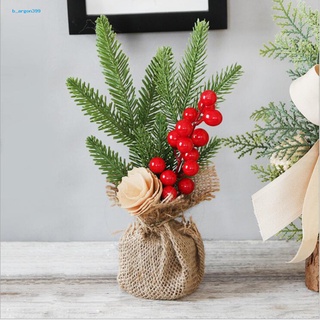 [NE] Miniature Christmas Tree 25cm Artificial Miniature Christmas Tree Eye-catching