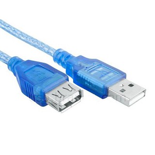 สาย usb ต่อยาว Extention cable AM / AF   v2.0  สายสีฟ้า (กลุ่ม1)