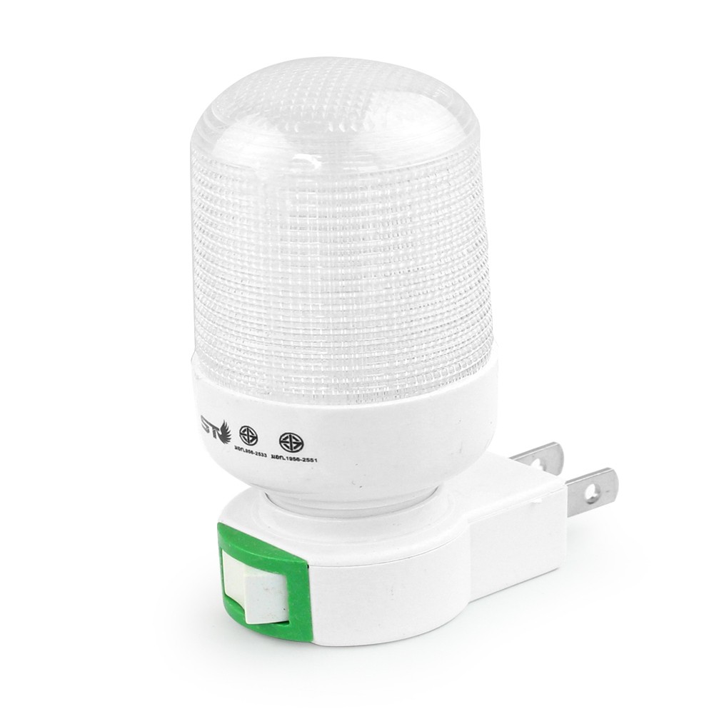 Telecorsa Mini Night Light หลอดไฟ LED แบบเสียบ รุ่น Mini-night-led-light-switch-04a-Boss