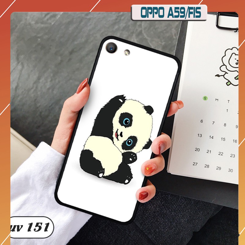 เคส OPPO A59/ F1S ด้านหลังด้านและขอบยืดหยุ่น