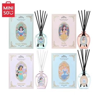 miniso ก้านไม้หอมปรับอากาศ 80ml ไม้หอมก้านเสียบ ของขวัญผู้หญิง เจ้าหญิงดิสนี่ย์ limited edition ของแท้ เก๋ไม่ซ้ำ