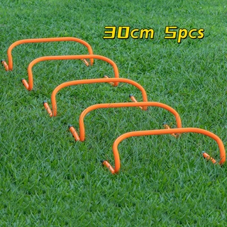 แพ็ค5ตัวรั้วกระโดด สีส้ม แท่นกระโดดFootball Barriers-30cm