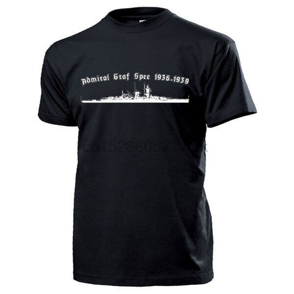 2020 ใหม่แฟชั่นเสื้อยืด Panzerschiff Admiral Graff Spee Kriegsmarine Deutschland 2WK-Cool เสื้อยืด 2