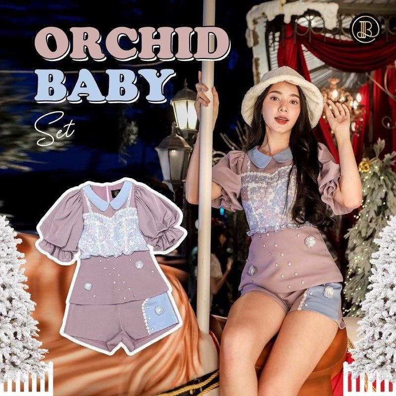 BLT.Orchid Baby. Size. M