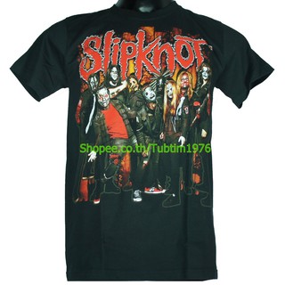 (ขายส่งได้)เสื้อวง Slipknot เสื้อวินเทจ ลายอมตะ เสื้อวินเทจ สลิปน็อต SKT1302