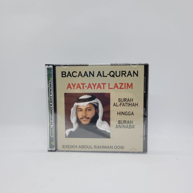 Cd AUDIO PLAYER BACAAN AL QURAN AYAT2 LAZIM